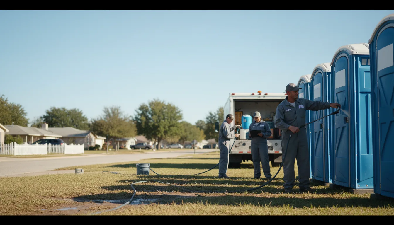 Long-Term Portable Toilet Rental in Millport, AL near me